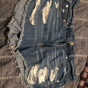 Distressed Shorts